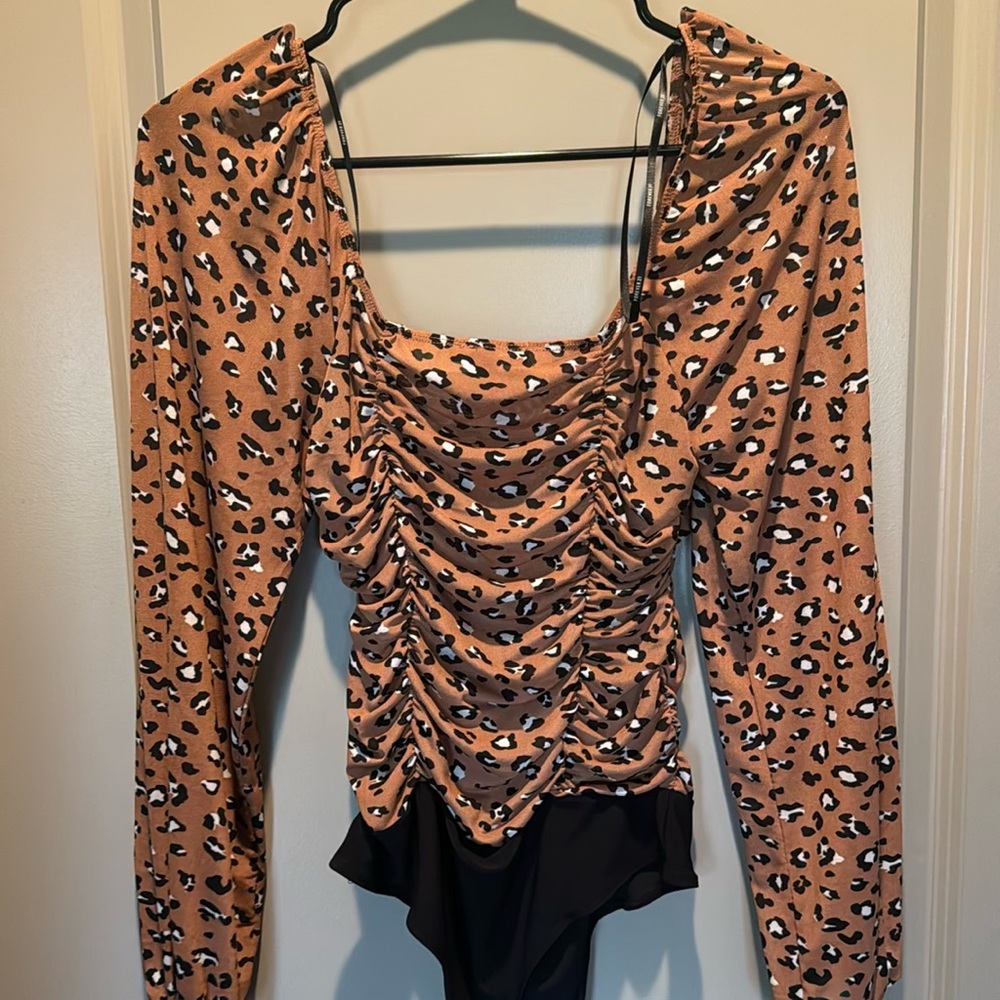Forever 21 Long Sleeve Bodysuit